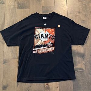 San Francisco Giants 2010 World Series Champions Celebration MLB Graphic XXL
